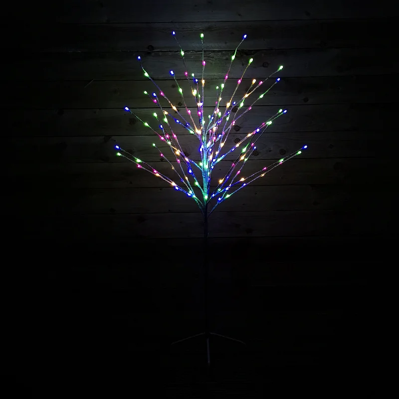 1.5m 5ft Outdoor Multi Function Colour Changing LED Rainbow Christmas Tree