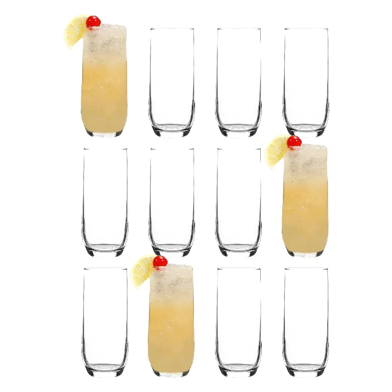 415ml Sude Highball Glasses - Pack of 12 - By LAV