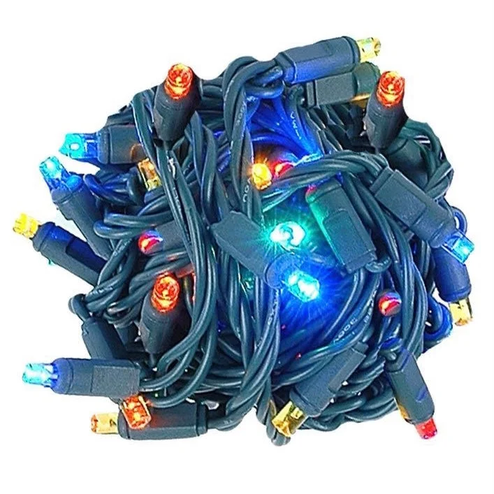 5mm Wide-Angle Multi-Color LED Christmas Lights