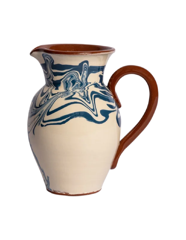 Blue Marbre Jug