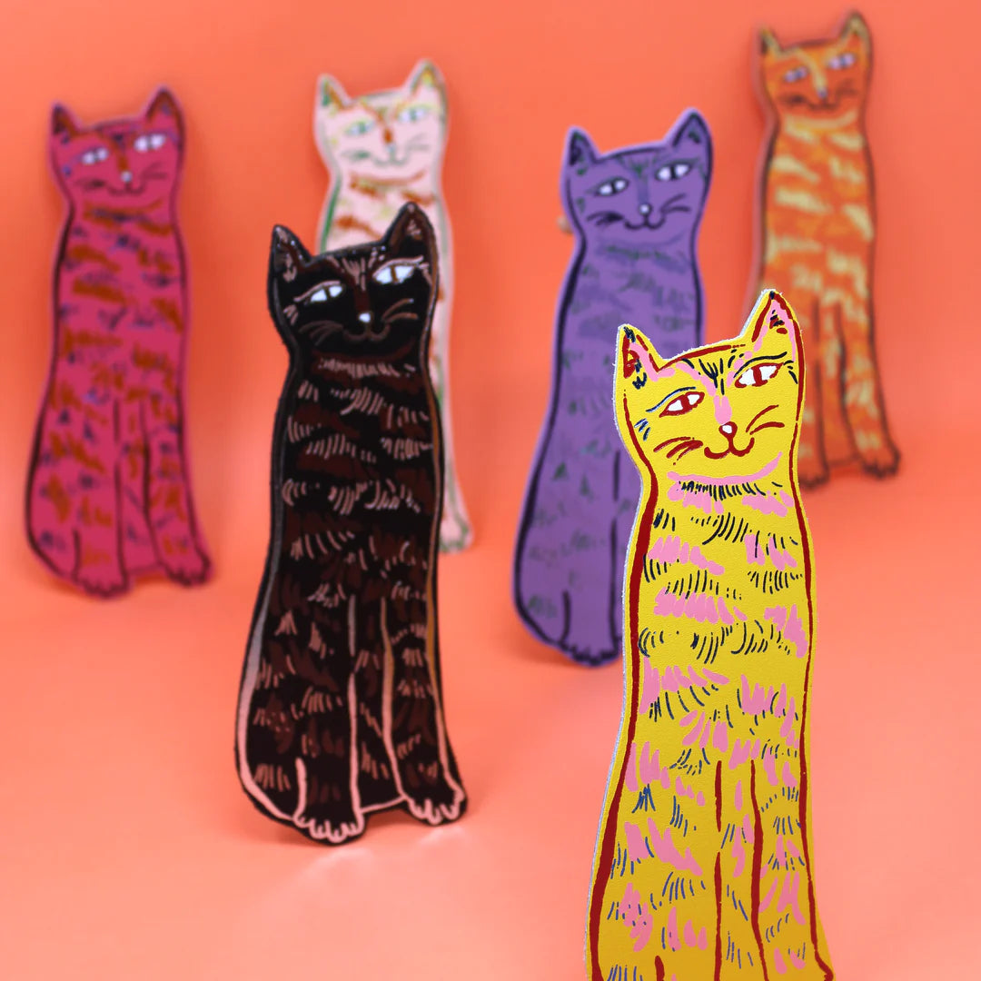 Cat Tails Bookmark (Assorted Colours)