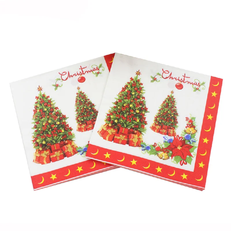 Christmas Napkins 2ply 20pc