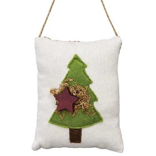 Christmas Tree Pillow Ornament