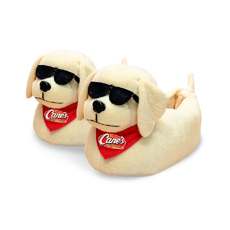 Cool Cane Plush Slippers