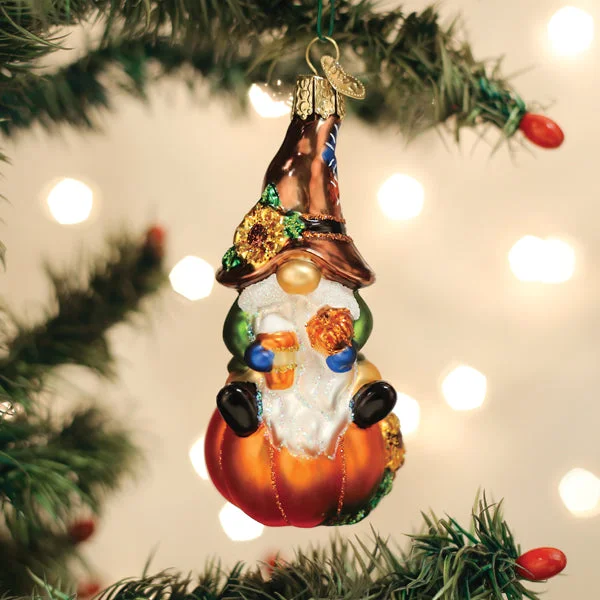 Fall Harvest Gnome Ornament