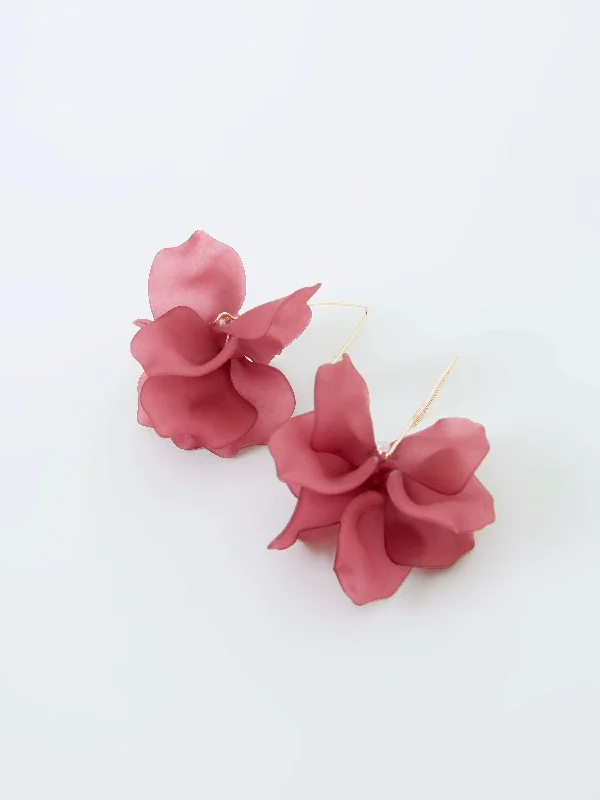 Floral Threader Earrings