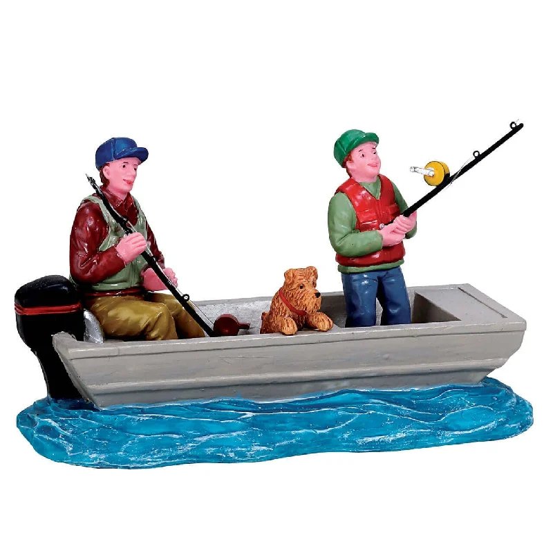 Lemax Figurine <br> Family Fishing Trip