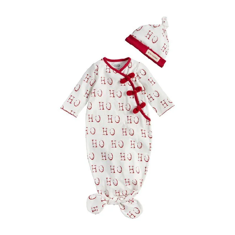 Mud Pie Christmas Take Me Home Set - Red and White