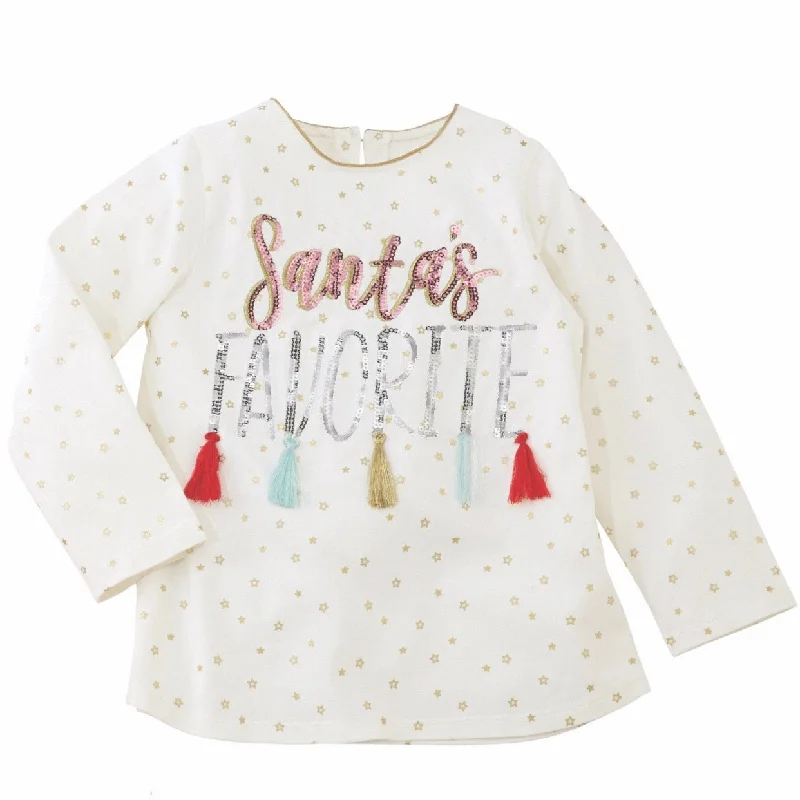 Mud Pie Santa's Favourite Tassel Tunic