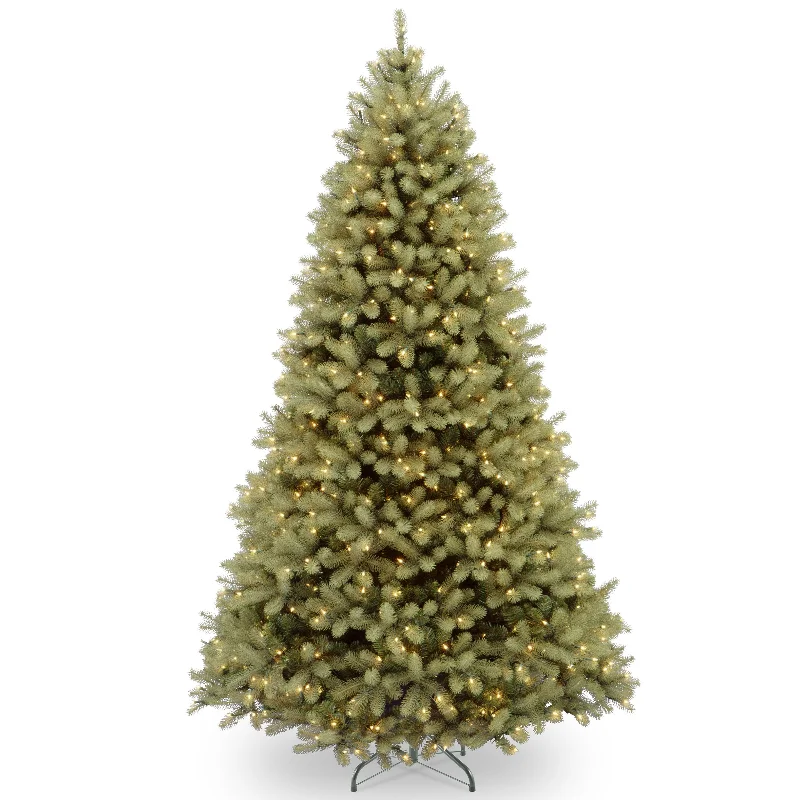 9ft. Pre-Lit Downswept Douglas Fir Tree with Dual Color LED Lights