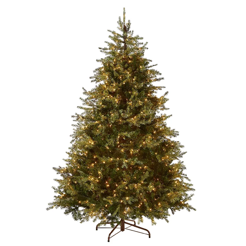 9ft. Pre-Lit Nordic Spruce Medium Tree with Clear Lights