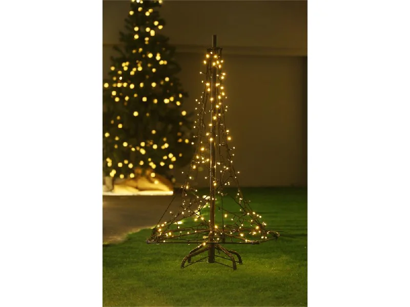 Pre Lit Christmas Tree with Warm White LEDs - Twinfle Effect