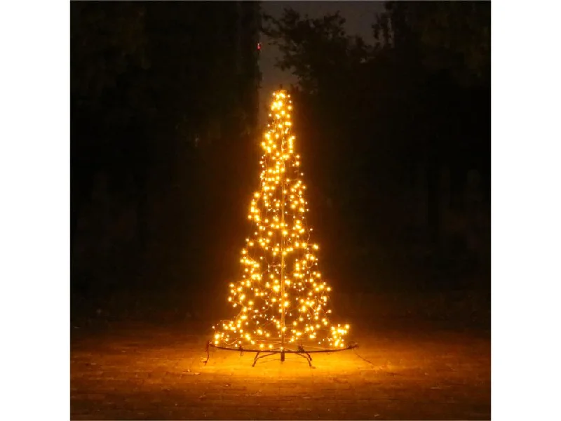 Pre Lit Twinkling Christmas Tree with Copper Gold LEDs