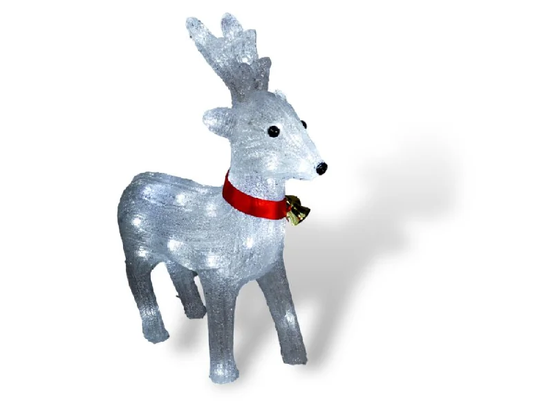 Reindeer With 40 LED's (Timer and Battery Operation)