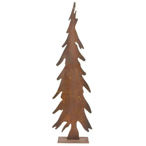 Rusty Metal Primitive Christmas Tree 28