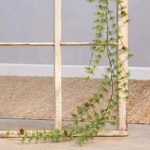 Tahoe Garland with Pinecones, 5'