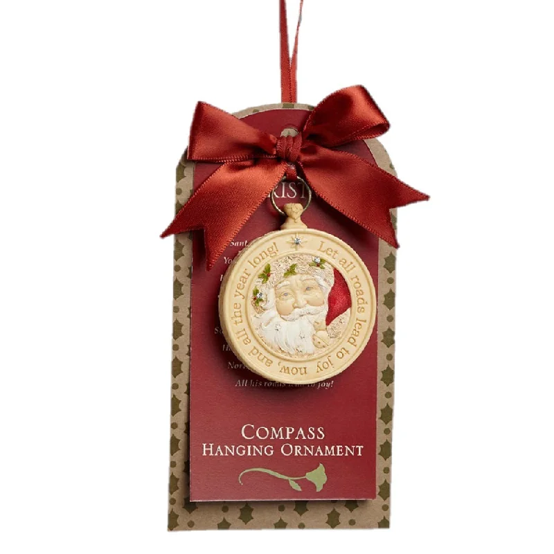 The Heart of Christmas <br> Santa's Compass Hanging Ornament