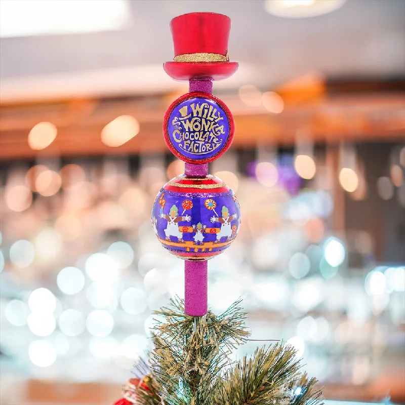 Wonka’s Golden Ticket Tree Topper