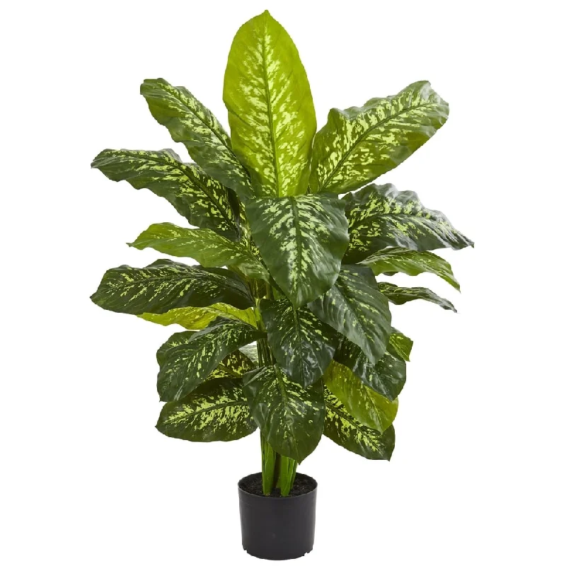 42" Dieffenbachia Artificial Plant (Real Touch)