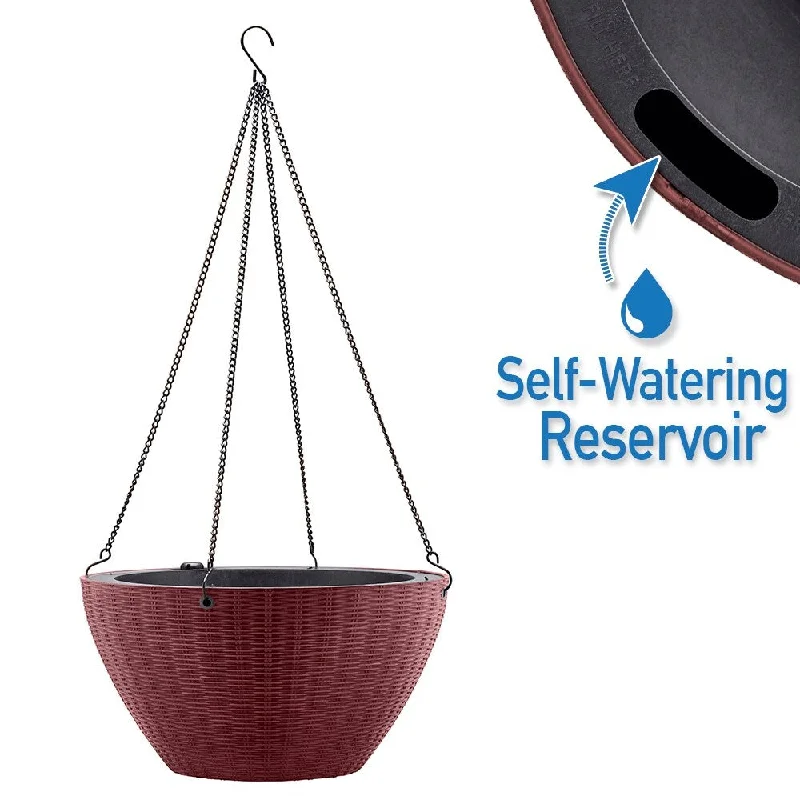 Southern Patio Magic Pot Self-Watering Hanging Basket Planter